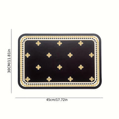 Waterproof PVC Pet Food Mat for Dog Cat Supplies
