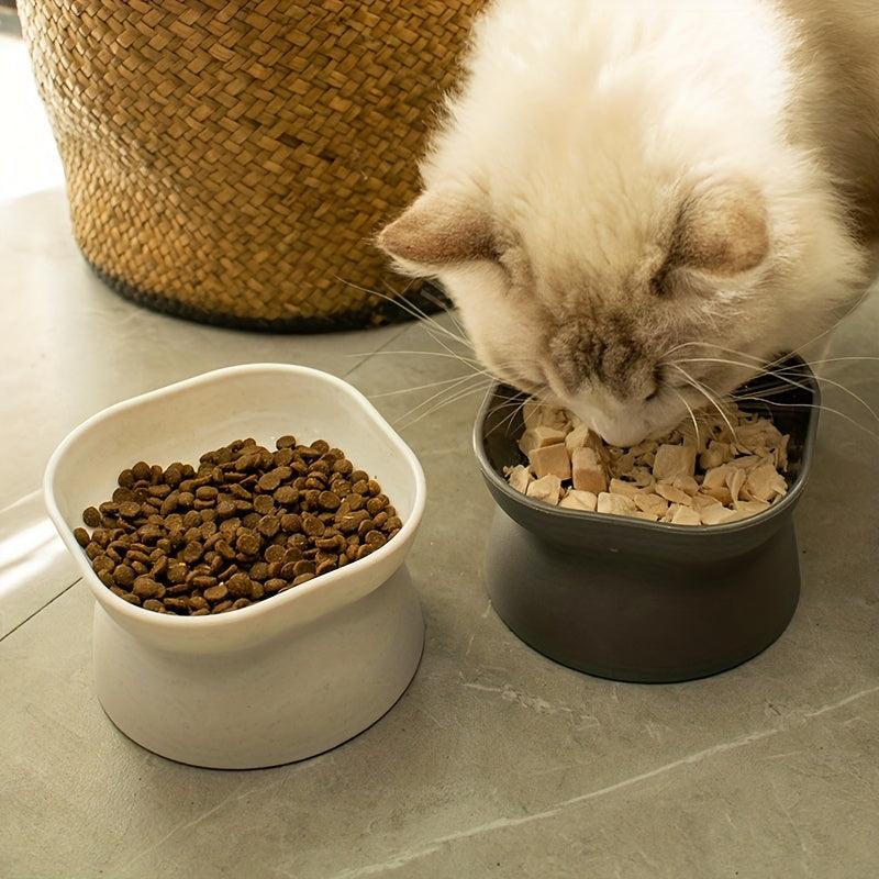 Elevated Pet Bowl for Cats & Dogs - Promotes Healthy Eating