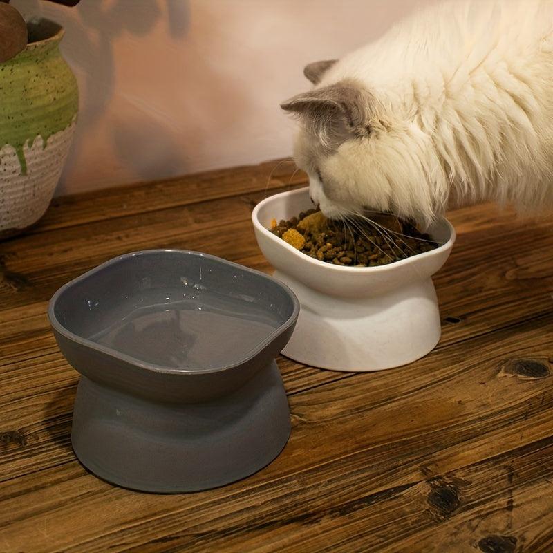 Elevated Pet Bowl for Cats & Dogs - Promotes Healthy Eating