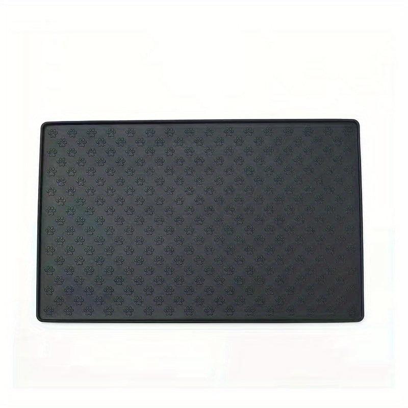 Silicone Pet Food Mat Waterproof Leak Proof Feeding Mat Cats Dogs Foldable