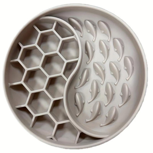 Slow Fed Dog Bowl Silicone Licking Pad Suction Cup Puzzle Feeding Anti Choking