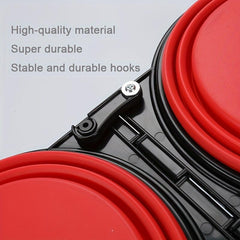 Collapsible Silicone Dog Travel Bowls 2 In 1 Double Bowls