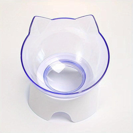 Raised Pet Bowl for Cat & Dog Neck Protection