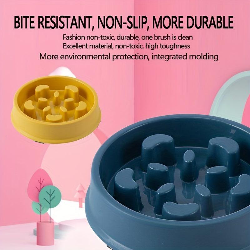Small Dog Slow Feeder Bowl - Promotes Healthy Eating Habits