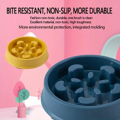 Small Dog Slow Feeder Bowl - Promotes Healthy Eating Habits