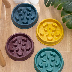 Small Dog Slow Feeder Bowl - Promotes Healthy Eating Habits