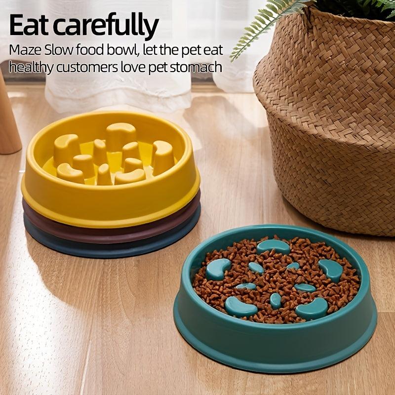 Small Dog Slow Feeder Bowl - Promotes Healthy Eating Habits