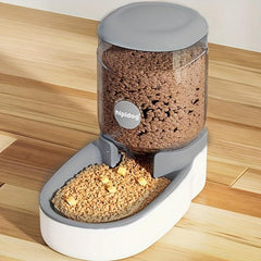 Automatic Pet Food Dispenser for Dogs Gravity Feeder and Waterer