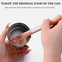Pet Food Spoon Long Handle Dog Food Stirring Spoon Can Lid Opener