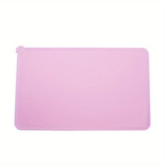 Silicone Dog Placemat Waterproof Non-slip Pet Bowl Mat