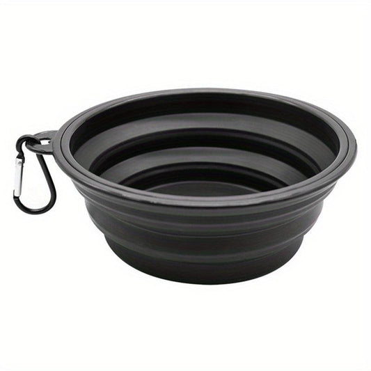 Outdoor Silicone Collapsible Dog Bowls for Traveling