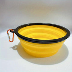 Outdoor Silicone Collapsible Dog Bowls for Traveling