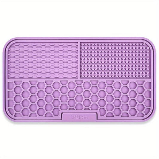 Slow Feeder Pet Placemat Silicone Licking Pad for Dogs and Cats