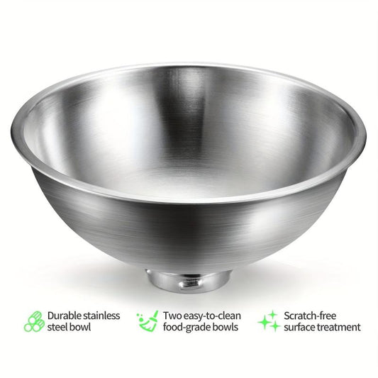 Raised Tilted Cat Double Bowls Stainless Steel Feeder with Stand