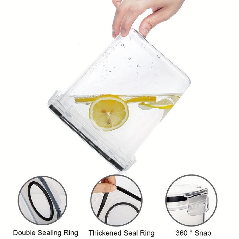 3pc Airtight Pet Food Storage Set w/ Chalkboard Labels & Marker BPA Free