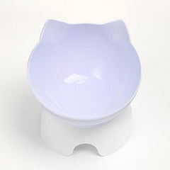 Stylish Elevated Cat Feeding Bowl - Ideal for Your Feline