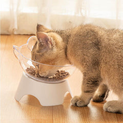 Stylish Elevated Cat Feeding Bowl - Ideal for Your Feline