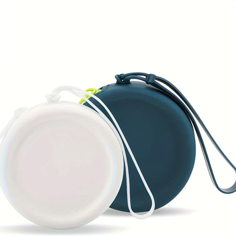 Dog Treat Training Pouch Portable Food Bag Pack Silicone with Lanyard