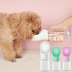 Leak Proof Portable Dog Water Dispenser for Walking and Travel