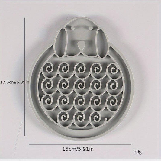 Silicone Pet Slow Feeder Mat for Dogs with Anxiety