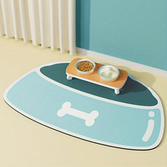 Non Slip Pet Feeding Pad Waterproof for Dogs Cats