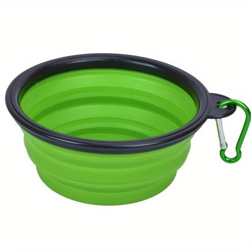Portable Collapsible Dog Bowl for Pet Traveling