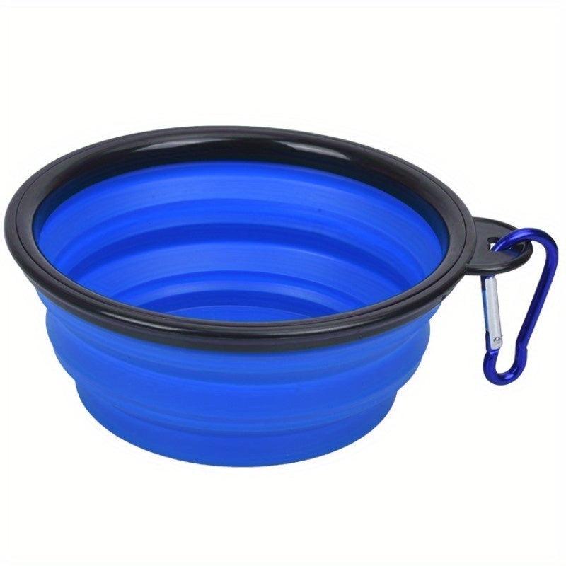 Portable Collapsible Dog Bowl for Pet Traveling