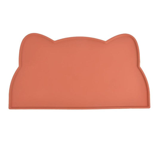 Cat Head Shaped Pet Food Mat Durable Silicone