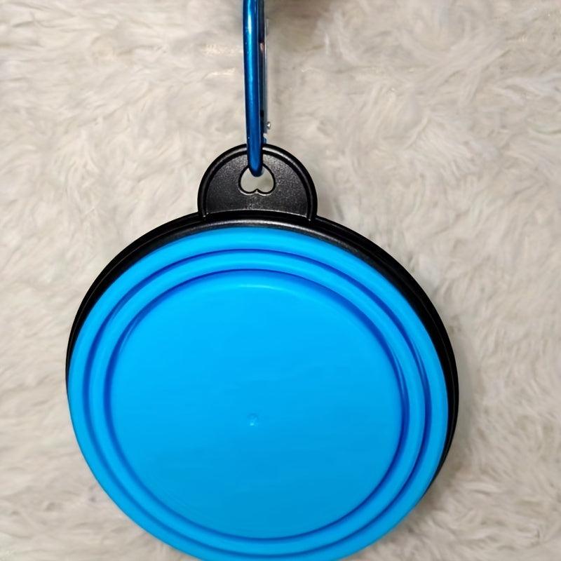 Collapsible Dog Travel Bowl Silicone Portable Dog Food Bowl Water Bowl