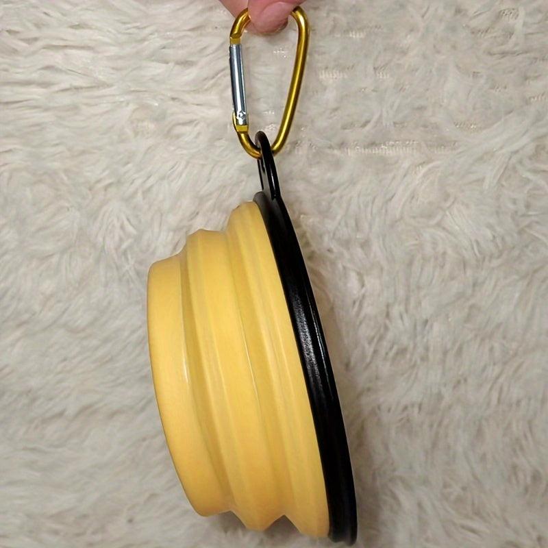 Collapsible Dog Travel Bowl Silicone Portable Dog Food Bowl Water Bowl