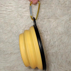 Collapsible Dog Travel Bowl Silicone Portable Dog Food Bowl Water Bowl