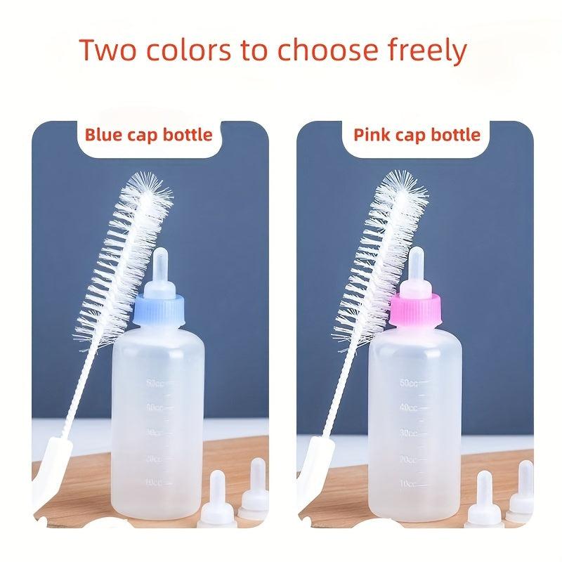 Pet Nursing Feeder Bottle Kits Kitten Puppy Milk Feeding Bottle Set