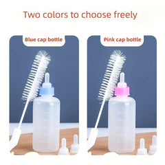 Pet Nursing Feeder Bottle Kits Kitten Puppy Milk Feeding Bottle Set