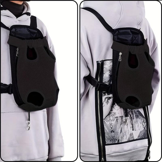 Adjustable Pet Dog Front Carrier Backpack for Small and Medium Dogs and Cats