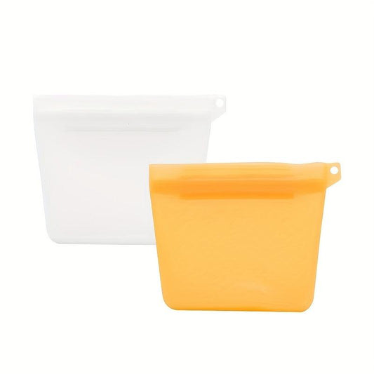 Silicone Dog Food Storage Bag Portable Dog Training Pouch