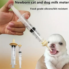 Pet Nursing Bottles Kit for Cats and Dogs Kitten Bottles