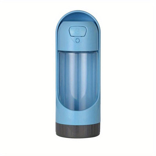 Portable Dog Water Bottle with Food Container Combo