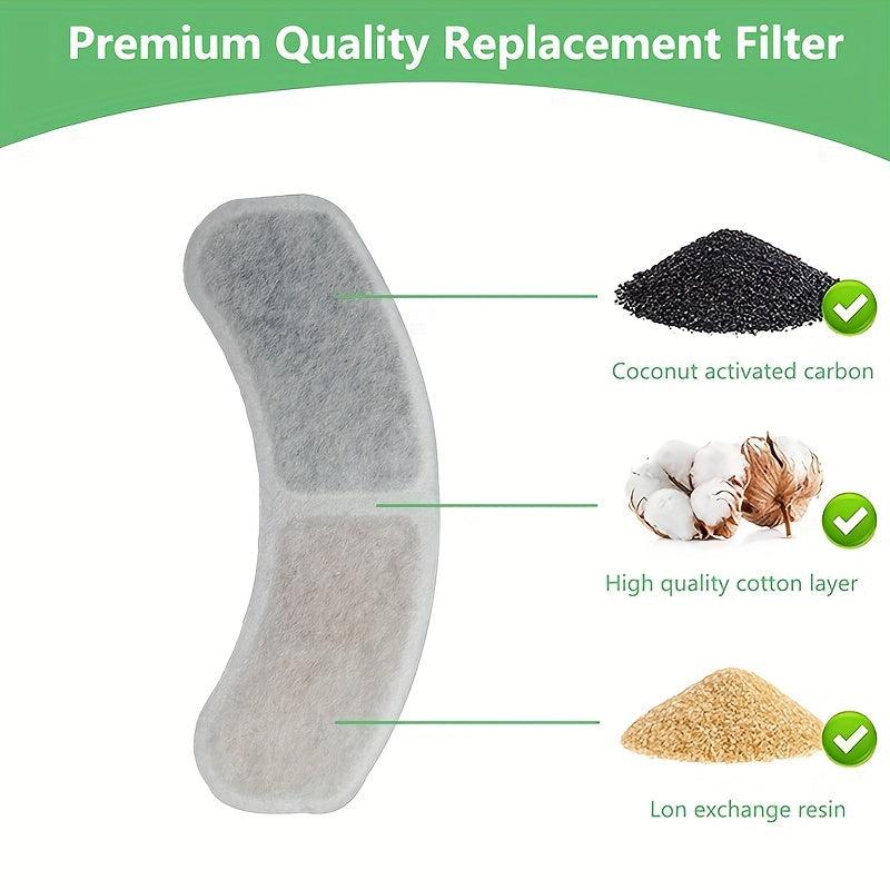 12 Cat Water Fountain Filter Replacement Filters For Automatic Drinking Feeder