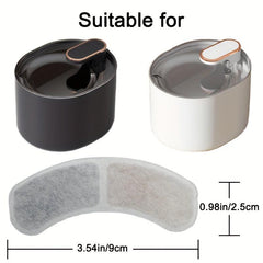 12 Cat Water Fountain Filter Replacement Filters For Automatic Drinking Feeder