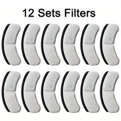 12 Cat Water Fountain Filter Replacement Filters For Automatic Drinking Feeder