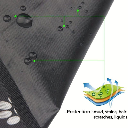 Waterproof Dog Cargo Liner for SUV Nonslip & Scratchproof Pet Cover