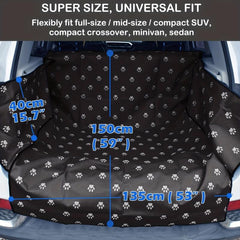 Waterproof Dog Cargo Liner for SUV Nonslip & Scratchproof Pet Cover