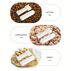 4pcs Washable Pet Food Diatomaceous Earth Desiccant Strips