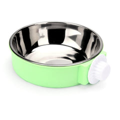 Stainless Steel Pet Food Feeder Hanging Food Dispenser For Dog And Cat