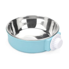 Stainless Steel Pet Food Feeder Hanging Food Dispenser For Dog And Cat