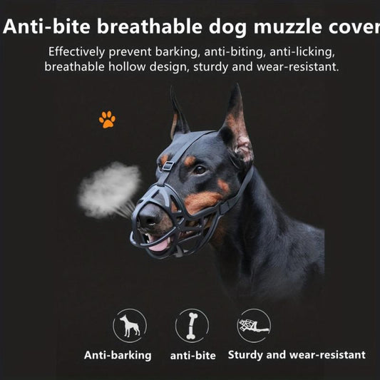 Soft & Breathable Dog Muzzle for Small Medium & Large Dogs