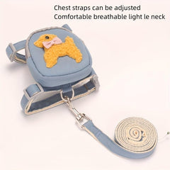 Dog Self Backpack Leash For Walking Dogs Outdoor Small Dogs