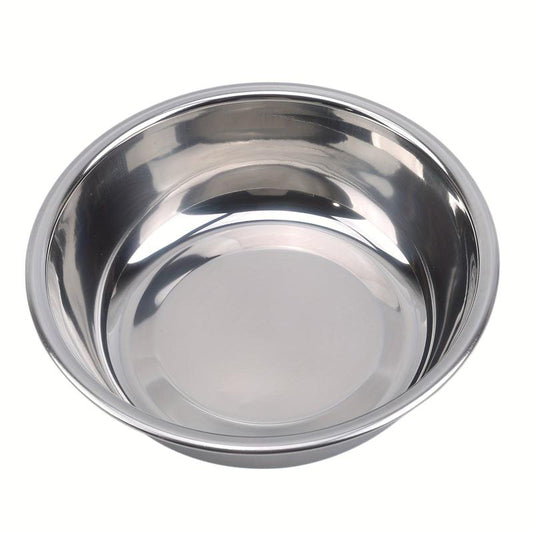 Stainless Steel Dog Feeder Bowls with No Spill Mat