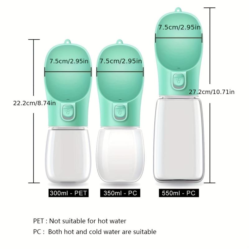 Portable Dog Water Dispenser Leak Proof for Walking and Travel
