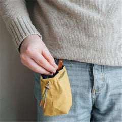 Dog Treat Pouch Waterproof Canvas Dog Training Bag